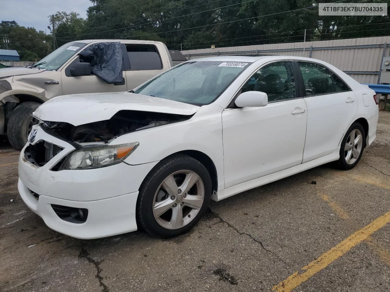 2011 Toyota Camry Base VIN: 4T1BF3EK7BU704335 Lot: 70859074