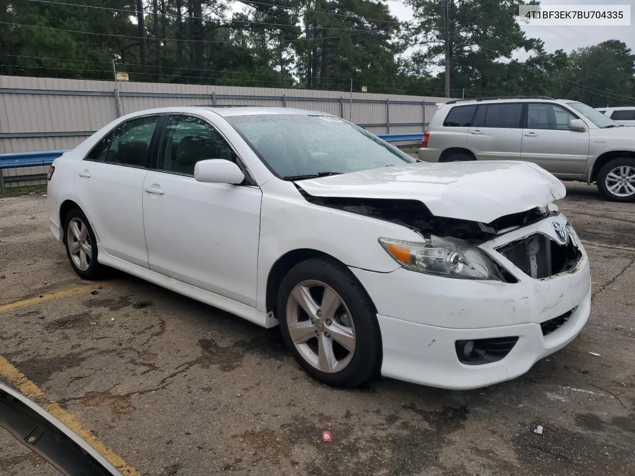 2011 Toyota Camry Base VIN: 4T1BF3EK7BU704335 Lot: 70859074