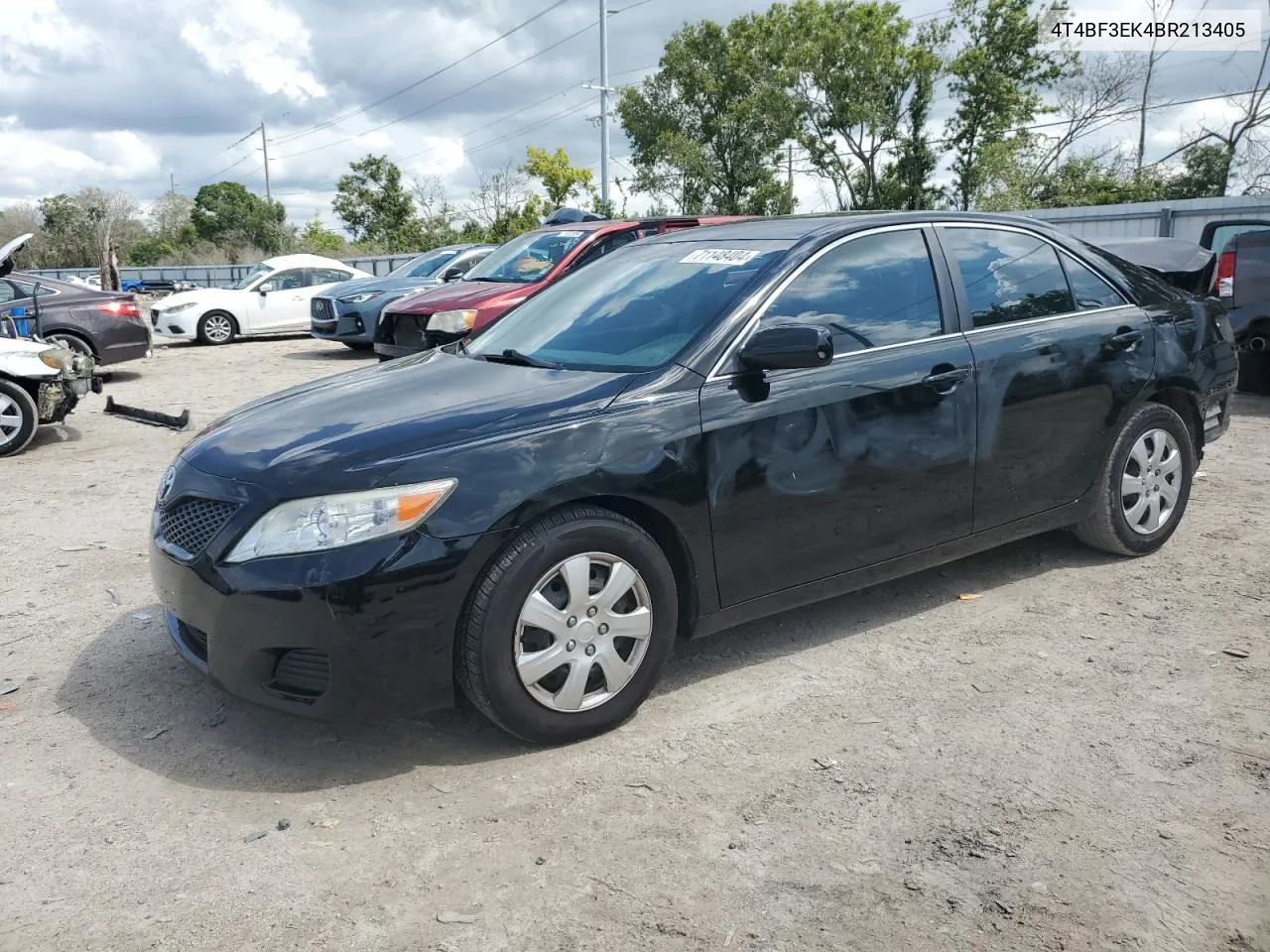 2011 Toyota Camry Base VIN: 4T4BF3EK4BR213405 Lot: 71148404