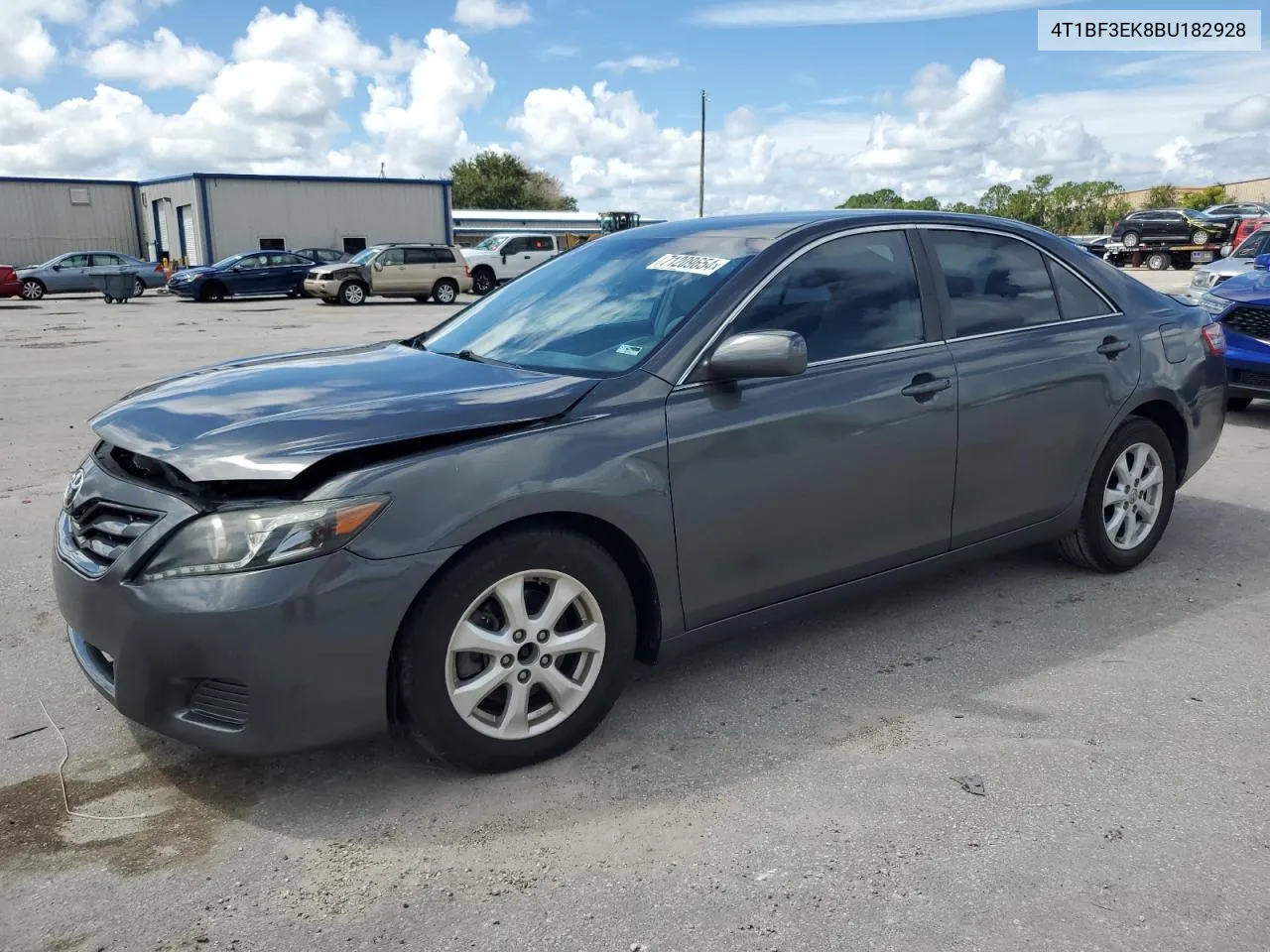 2011 Toyota Camry Base VIN: 4T1BF3EK8BU182928 Lot: 71209654