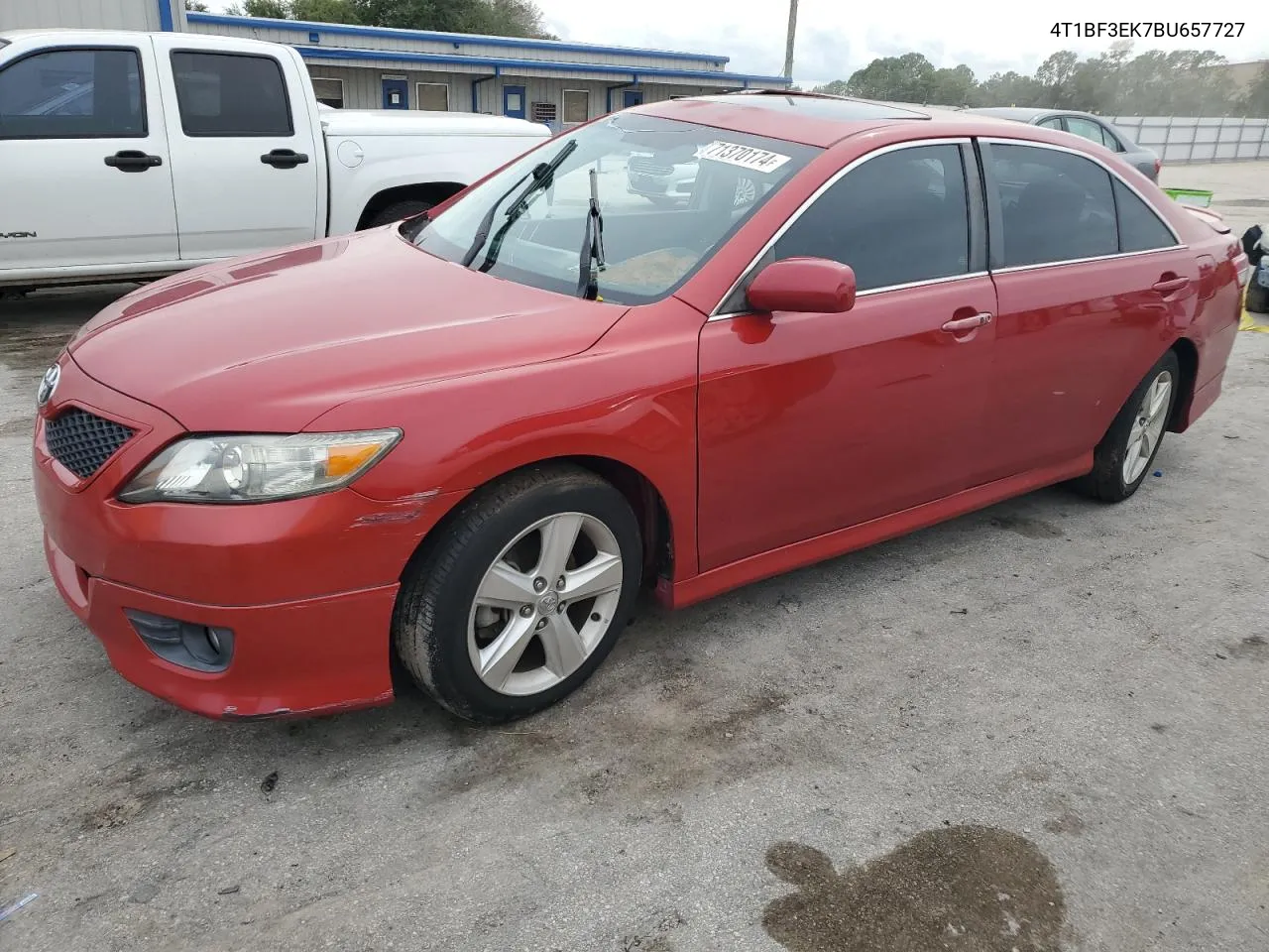 2011 Toyota Camry Base VIN: 4T1BF3EK7BU657727 Lot: 71370174