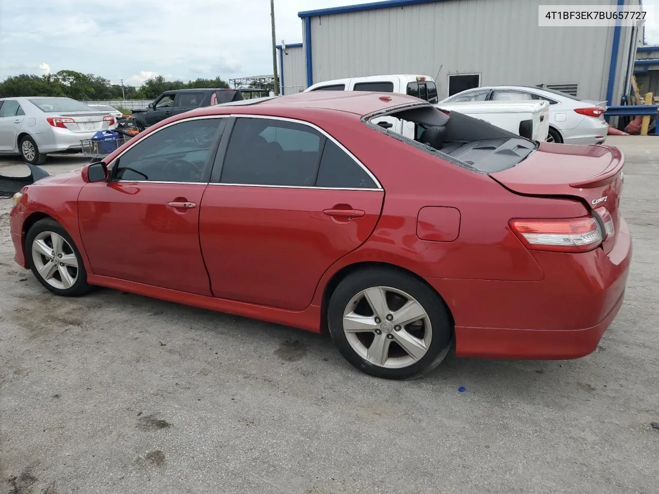 2011 Toyota Camry Base VIN: 4T1BF3EK7BU657727 Lot: 71370174