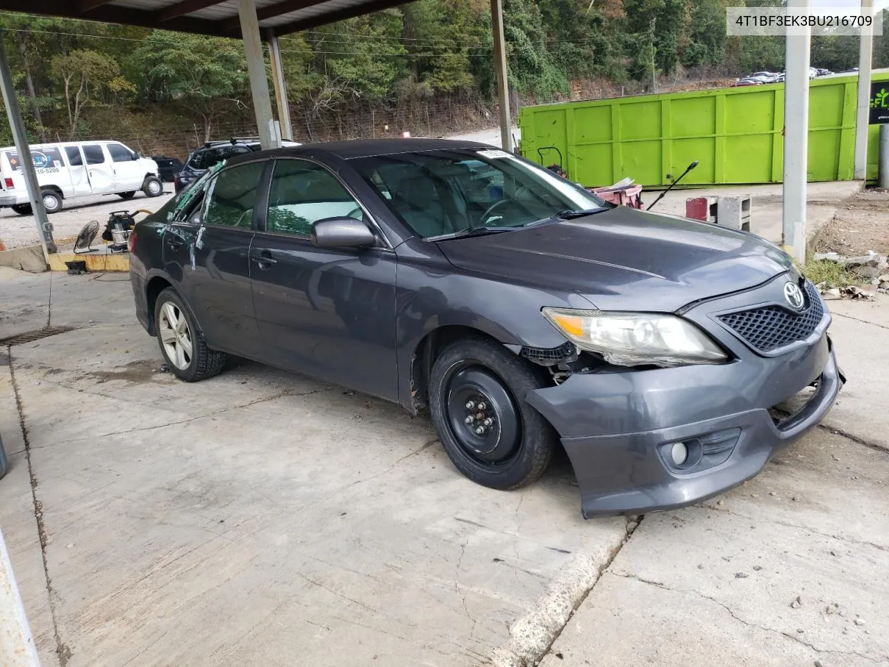 2011 Toyota Camry Base VIN: 4T1BF3EK3BU216709 Lot: 71626504