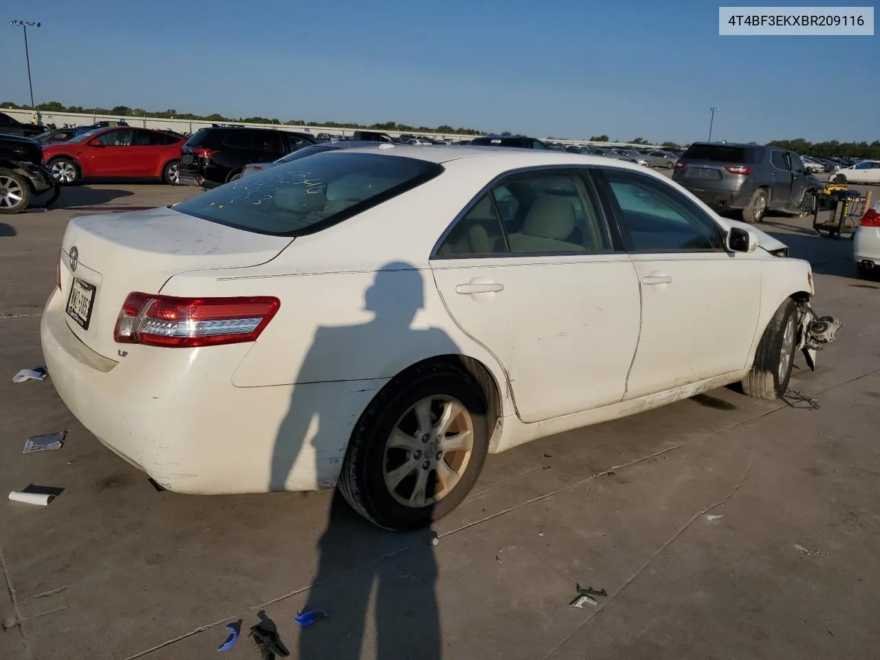 2011 Toyota Camry Base VIN: 4T4BF3EKXBR209116 Lot: 71633504