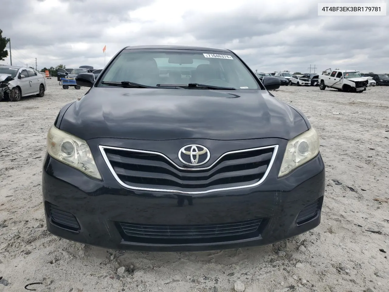 2011 Toyota Camry Base VIN: 4T4BF3EK3BR179781 Lot: 71646374