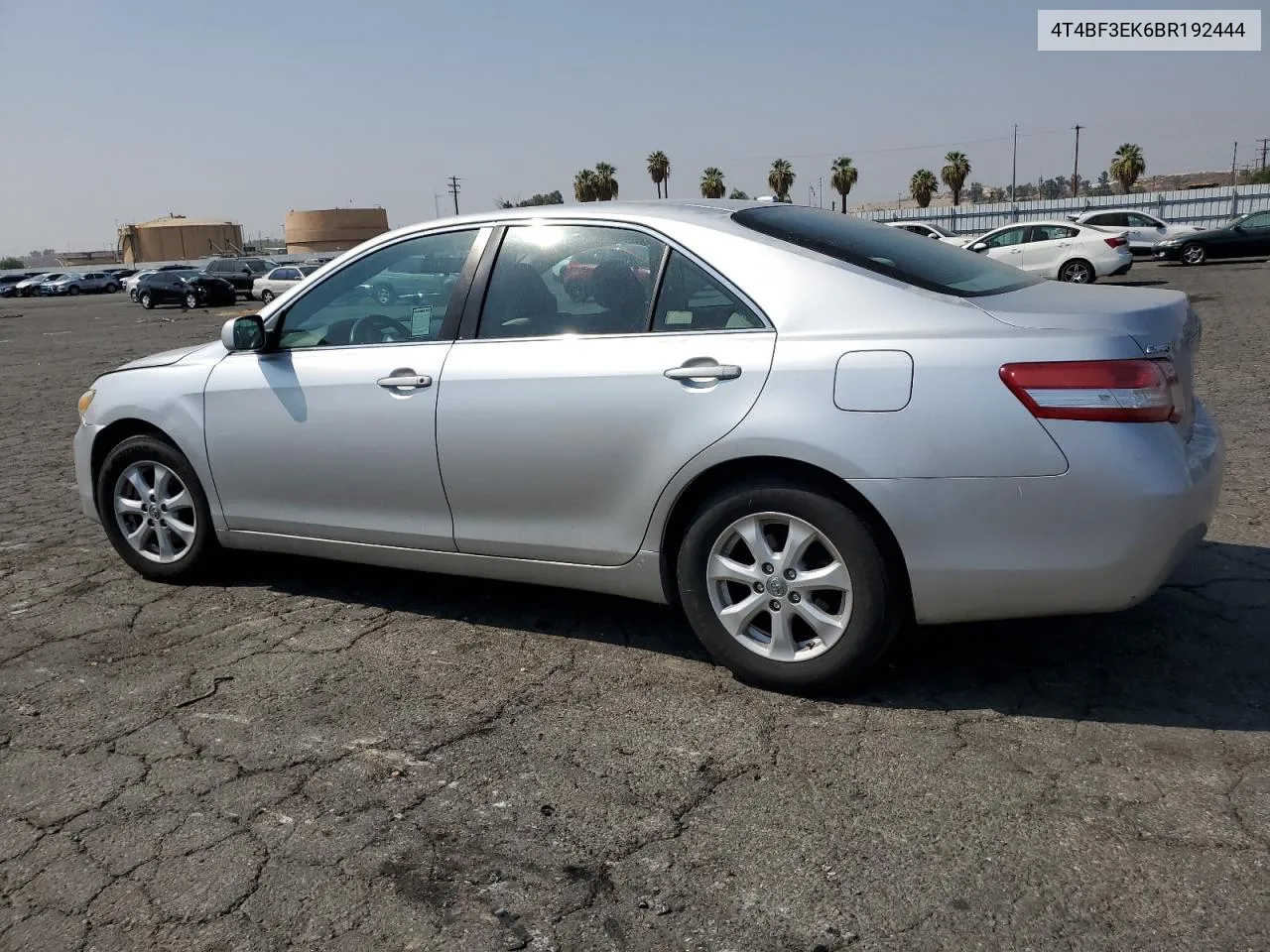 2011 Toyota Camry Base VIN: 4T4BF3EK6BR192444 Lot: 71661264