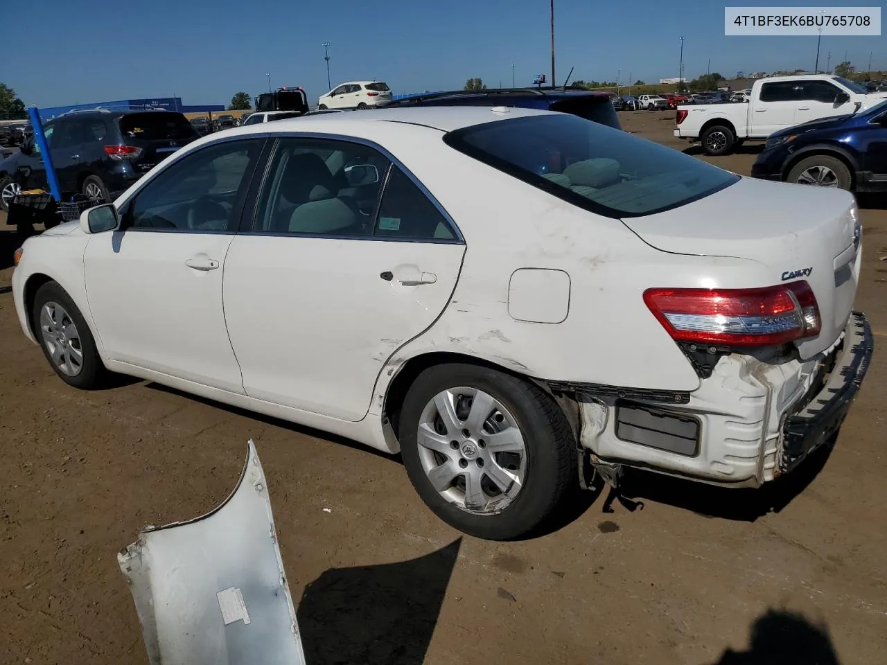 2011 Toyota Camry Base VIN: 4T1BF3EK6BU765708 Lot: 71670244