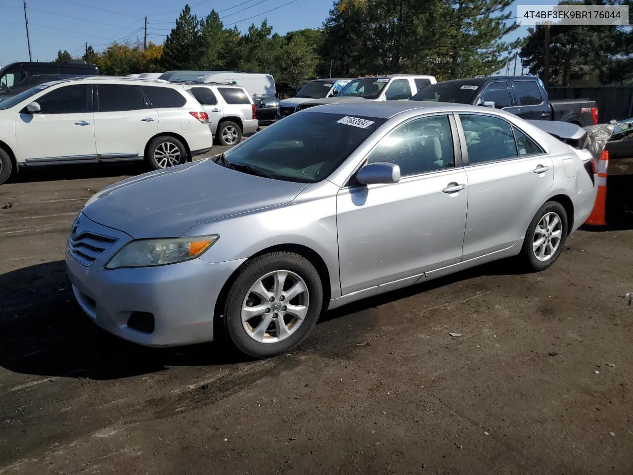 2011 Toyota Camry Base VIN: 4T4BF3EK9BR176044 Lot: 71683534