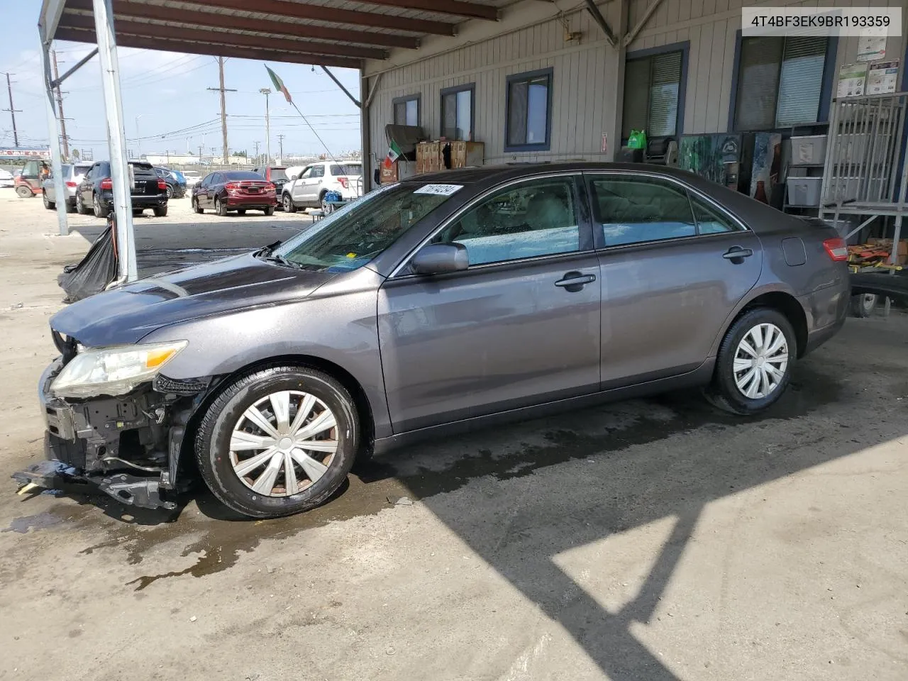 2011 Toyota Camry Base VIN: 4T4BF3EK9BR193359 Lot: 71874234