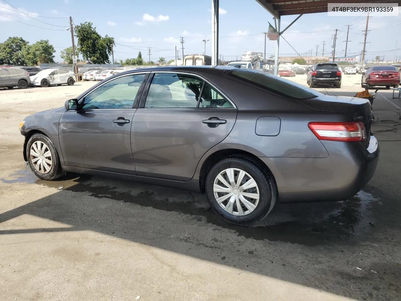 2011 Toyota Camry Base VIN: 4T4BF3EK9BR193359 Lot: 71874234