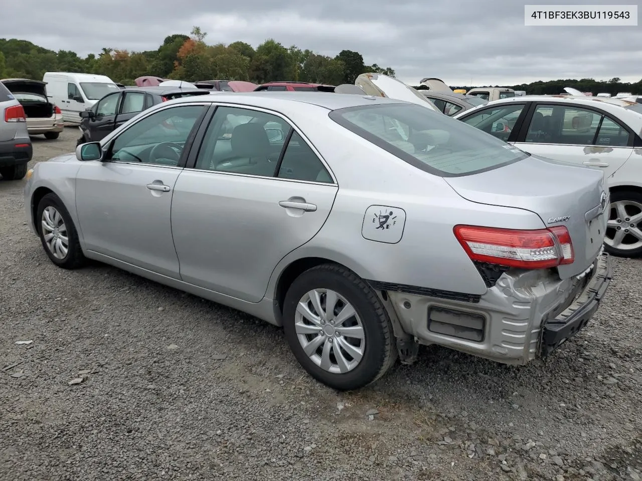 2011 Toyota Camry Base VIN: 4T1BF3EK3BU119543 Lot: 71951734