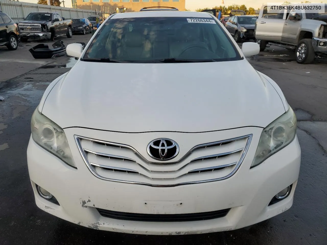 2011 Toyota Camry Se VIN: 4T1BK3EK4BU632750 Lot: 72266344