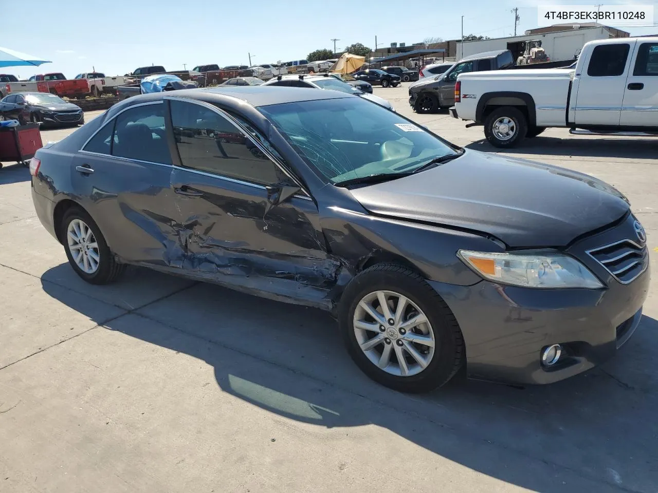 2011 Toyota Camry Base VIN: 4T4BF3EK3BR110248 Lot: 72276694