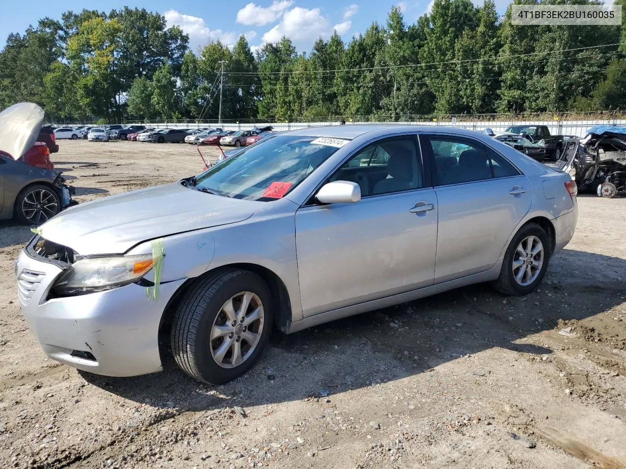 2011 Toyota Camry Base VIN: 4T1BF3EK2BU160035 Lot: 72326514