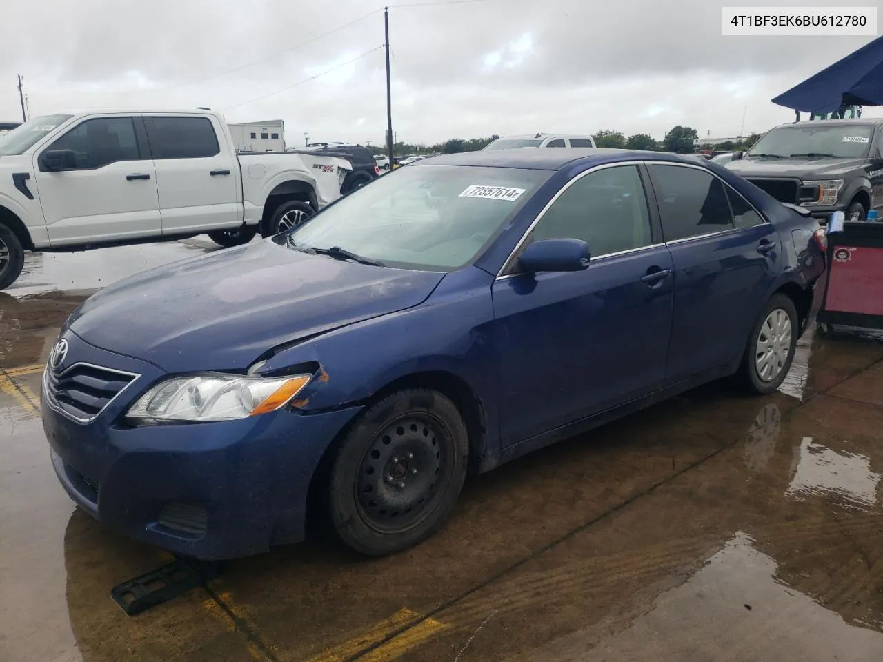 2011 Toyota Camry Base VIN: 4T1BF3EK6BU612780 Lot: 72357614