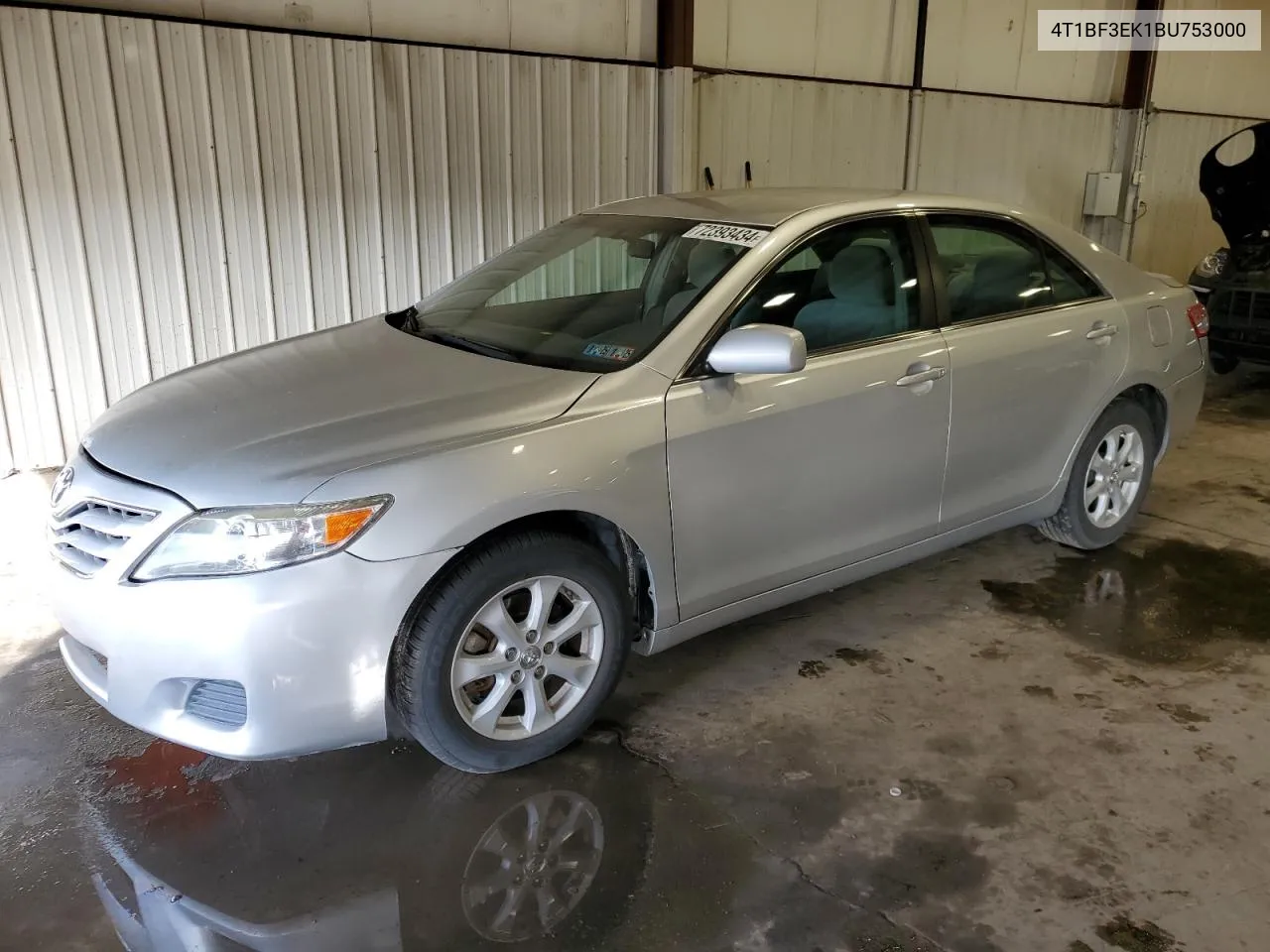 2011 Toyota Camry Base VIN: 4T1BF3EK1BU753000 Lot: 72393434