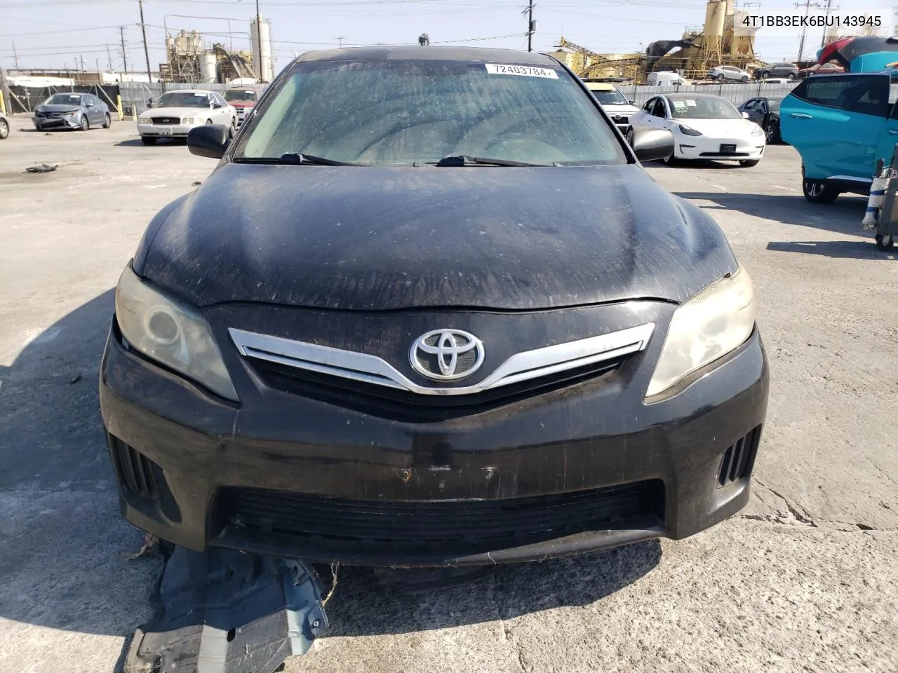 2011 Toyota Camry Hybrid VIN: 4T1BB3EK6BU143945 Lot: 72403784