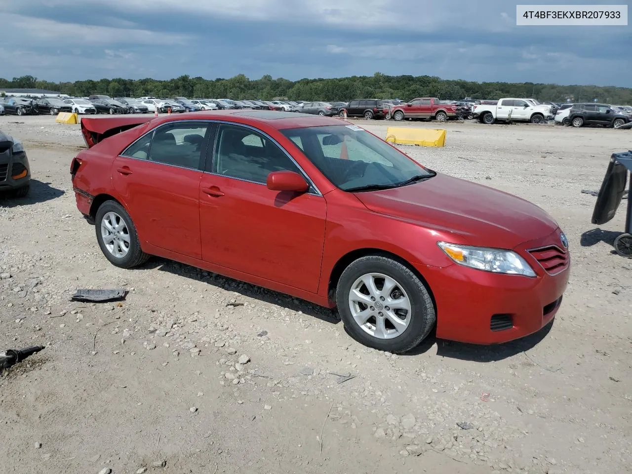 2011 Toyota Camry Base VIN: 4T4BF3EKXBR207933 Lot: 72410834