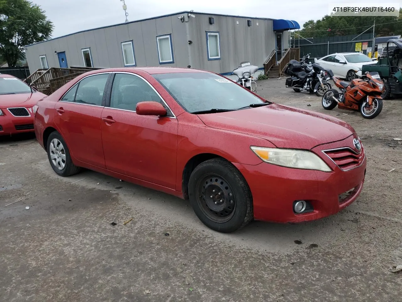 2011 Toyota Camry Base VIN: 4T1BF3EK4BU716460 Lot: 72429324