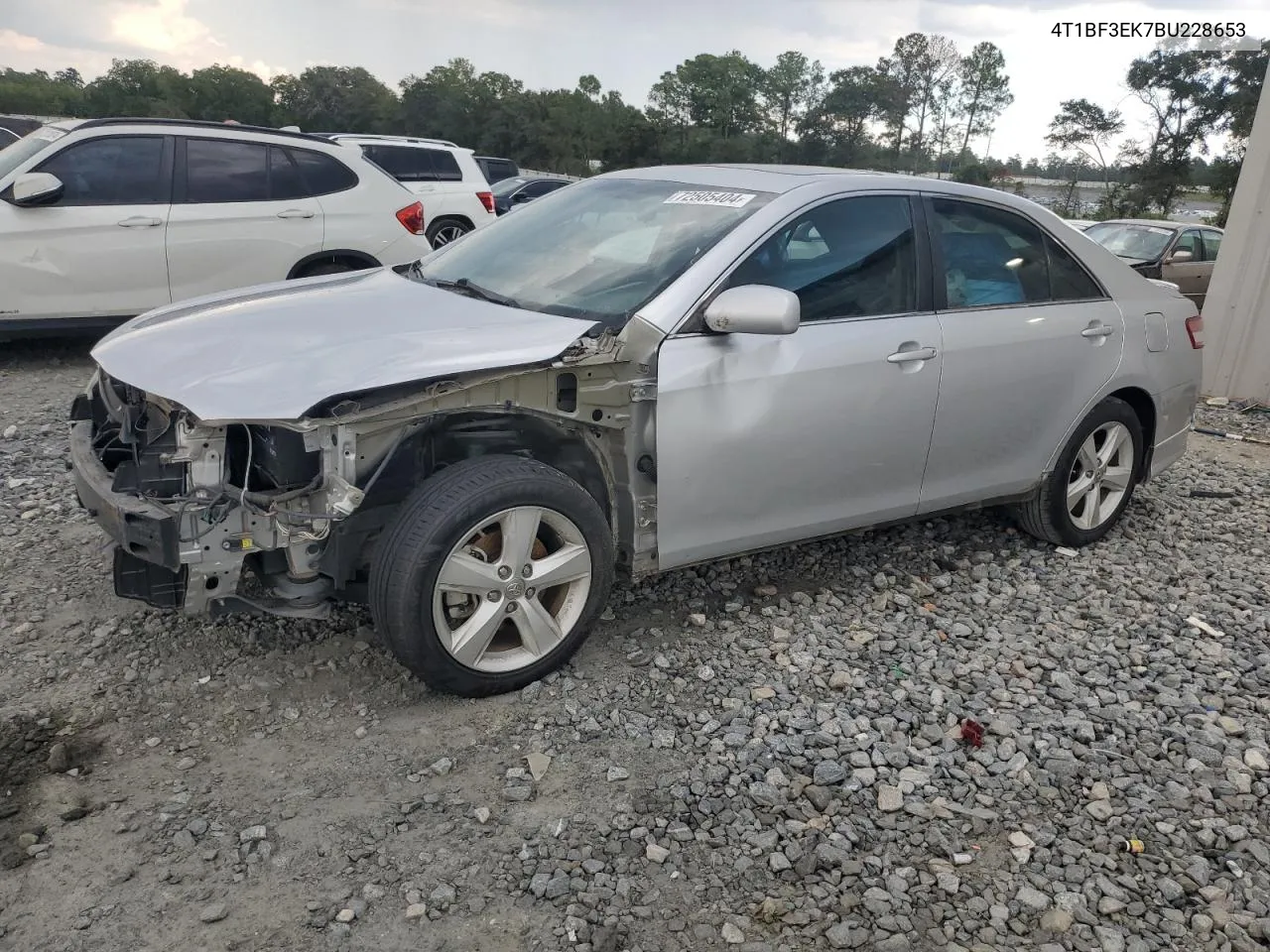 2011 Toyota Camry Base VIN: 4T1BF3EK7BU228653 Lot: 72505404