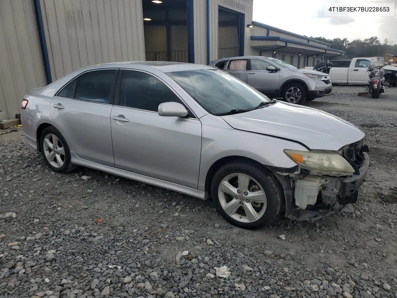 2011 Toyota Camry Base VIN: 4T1BF3EK7BU228653 Lot: 72505404