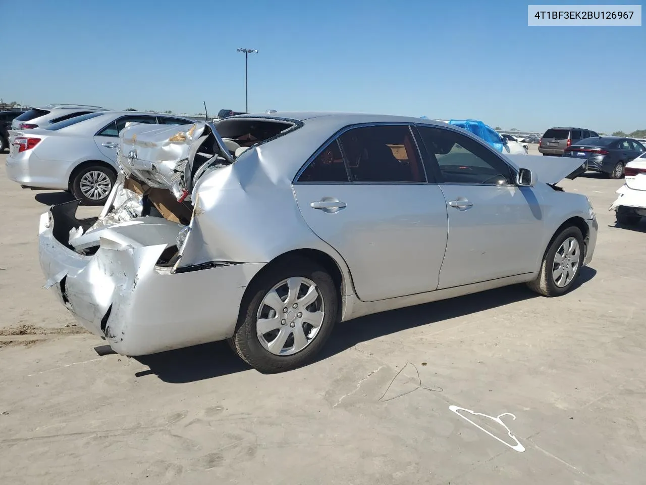 2011 Toyota Camry Base VIN: 4T1BF3EK2BU126967 Lot: 72526154