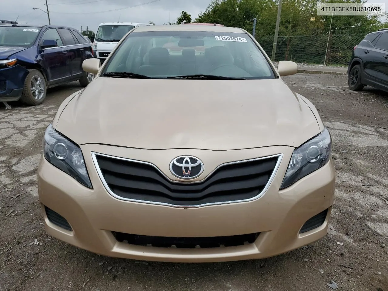 2011 Toyota Camry Base VIN: 4T1BF3EK5BU610695 Lot: 72603674