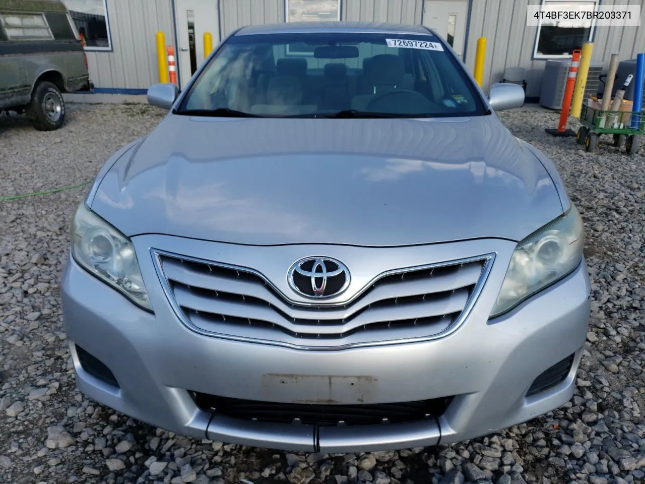 2011 Toyota Camry Base VIN: 4T4BF3EK7BR203371 Lot: 72697224