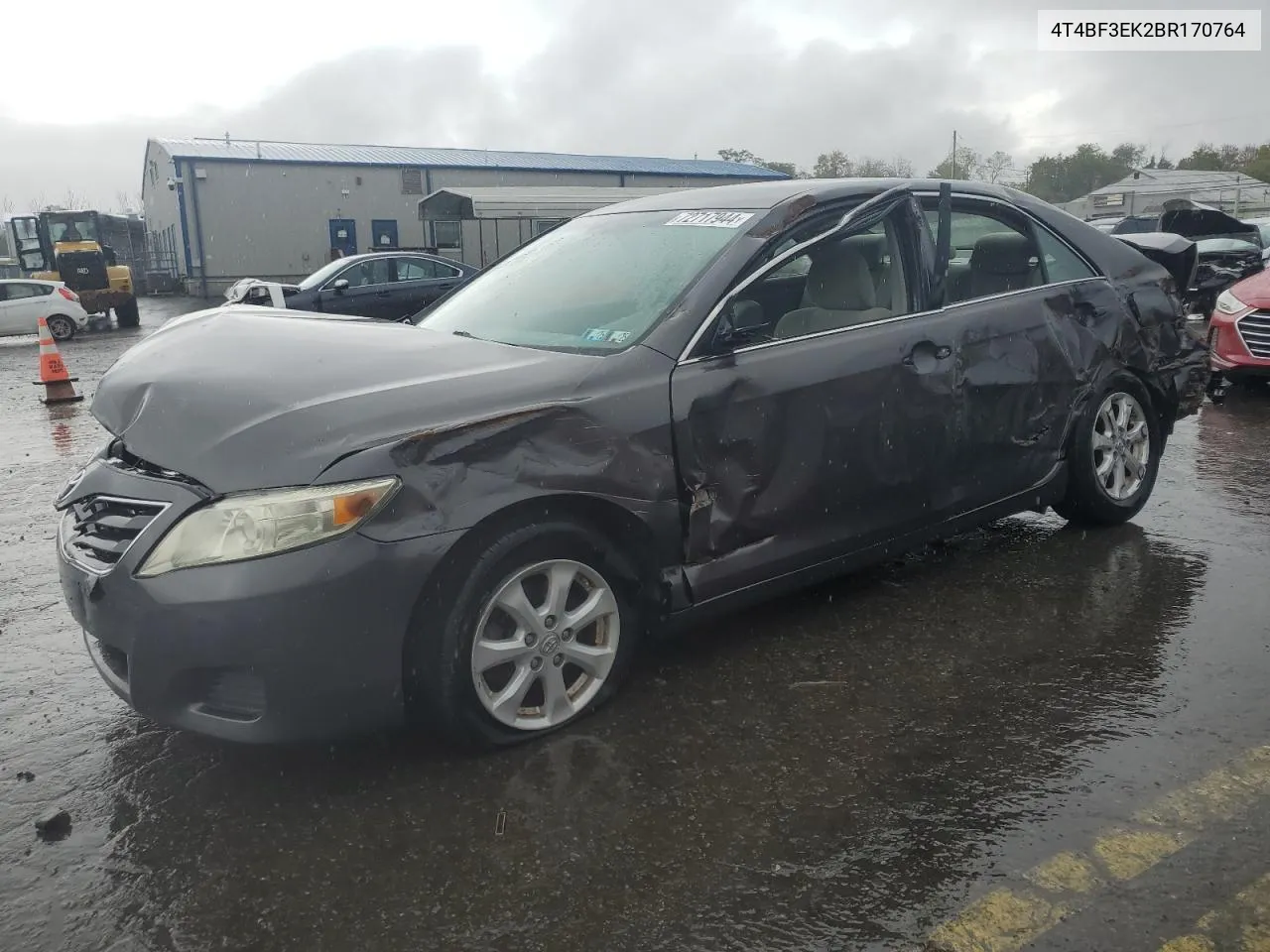 4T4BF3EK2BR170764 2011 Toyota Camry Base