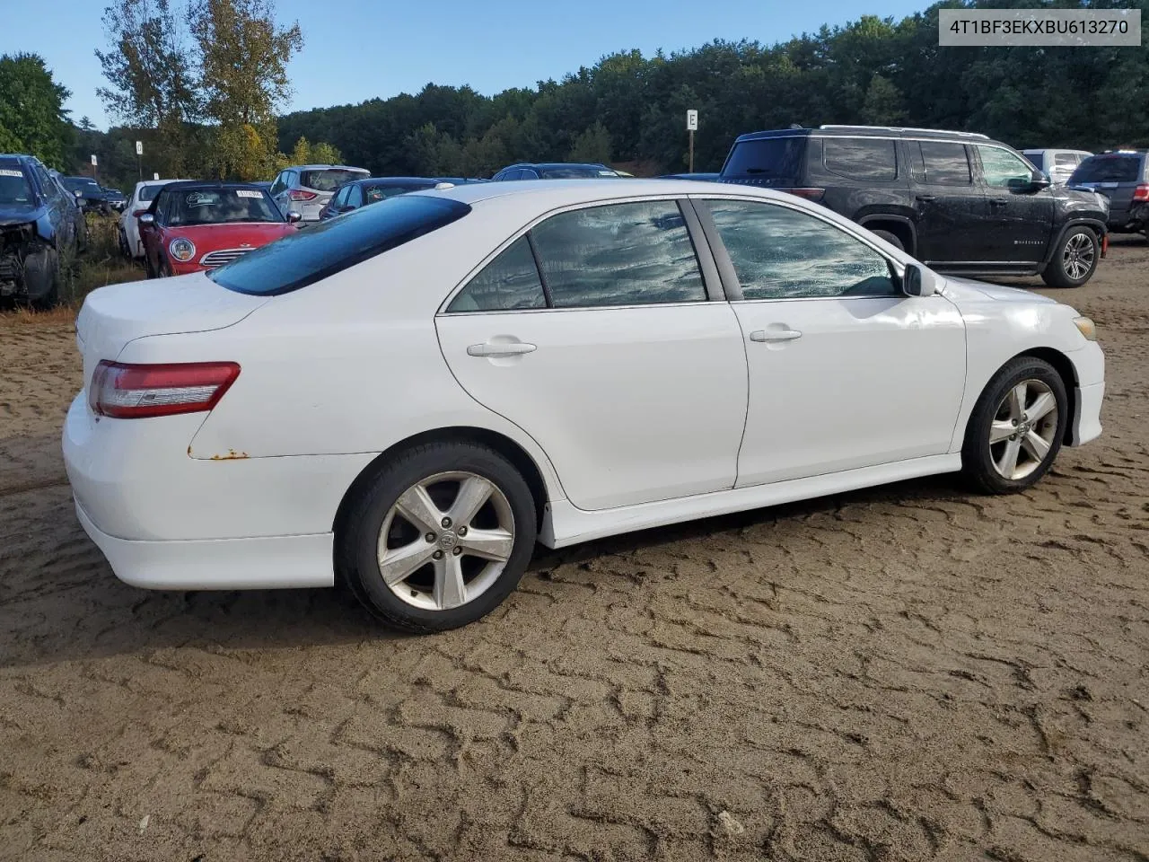 2011 Toyota Camry Base VIN: 4T1BF3EKXBU613270 Lot: 72861774