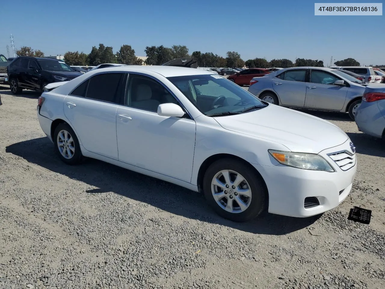 2011 Toyota Camry Base VIN: 4T4BF3EK7BR168136 Lot: 72979844