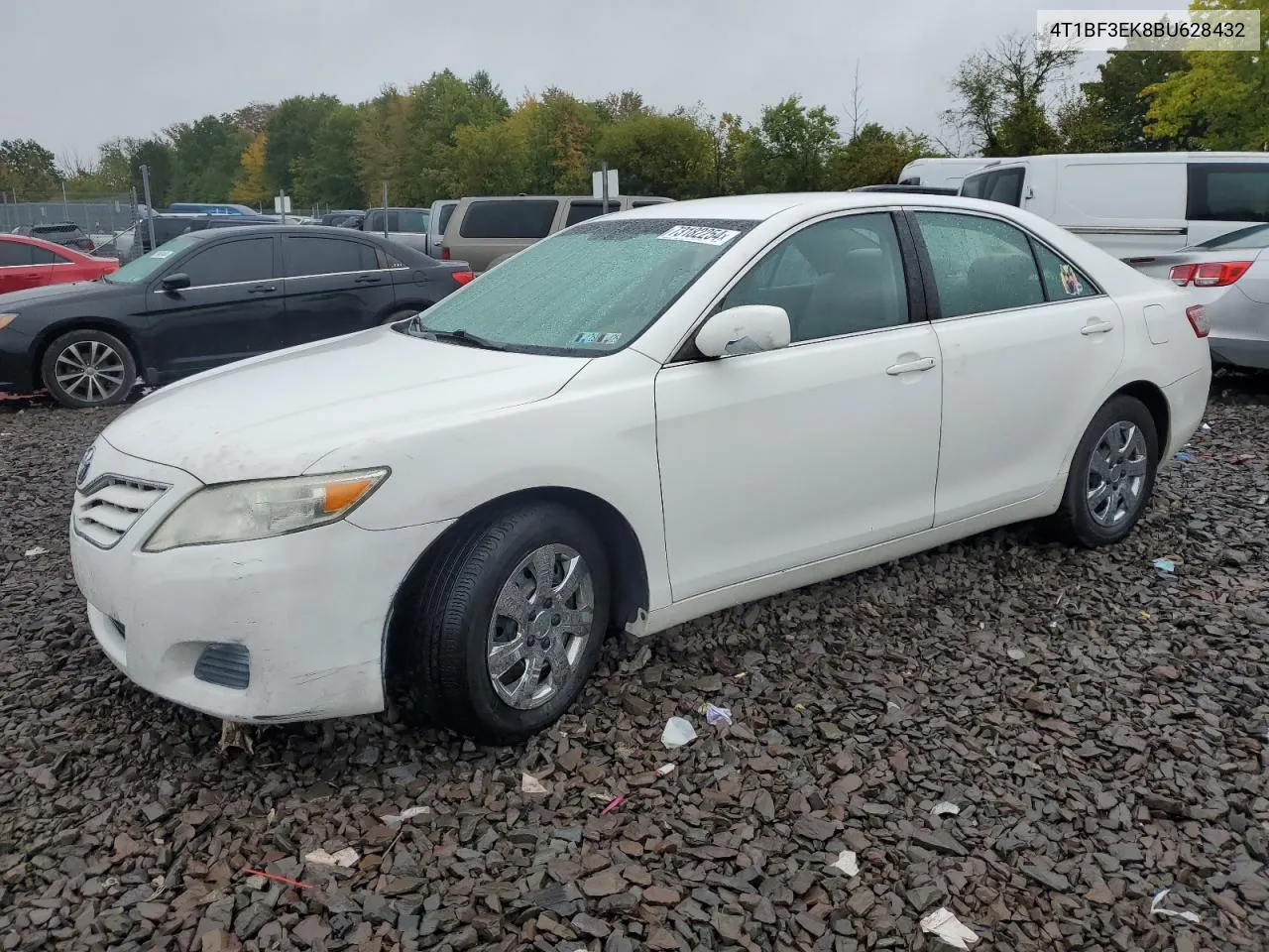 2011 Toyota Camry Base VIN: 4T1BF3EK8BU628432 Lot: 73182254