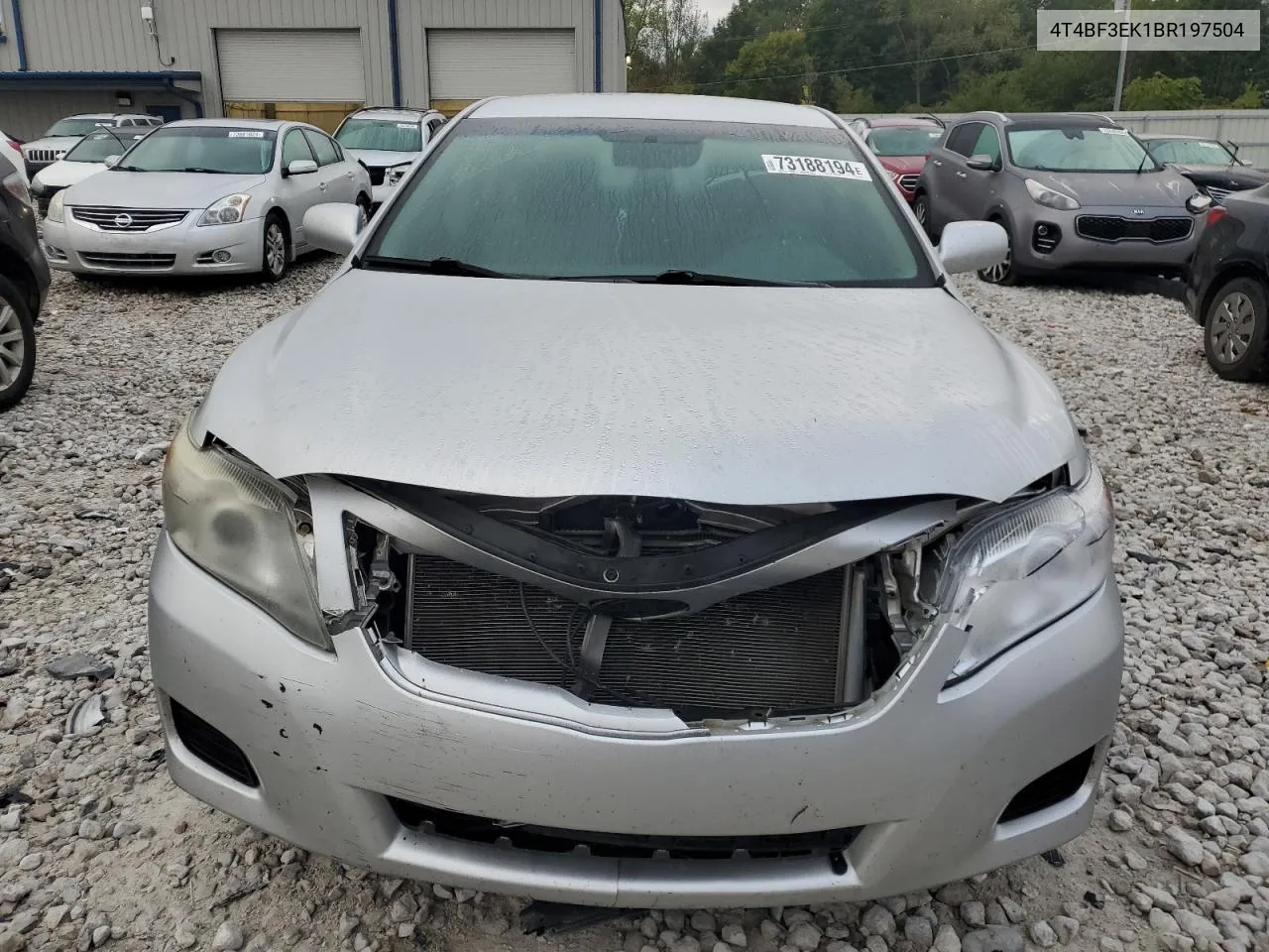 2011 Toyota Camry Base VIN: 4T4BF3EK1BR197504 Lot: 73188194