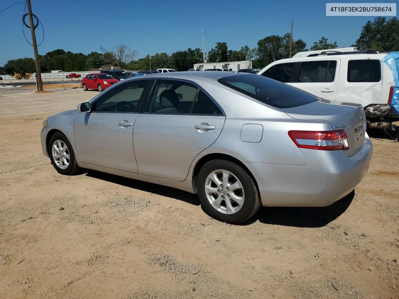 2011 Toyota Camry Base VIN: 4T1BF3EK2BU758674 Lot: 73207424