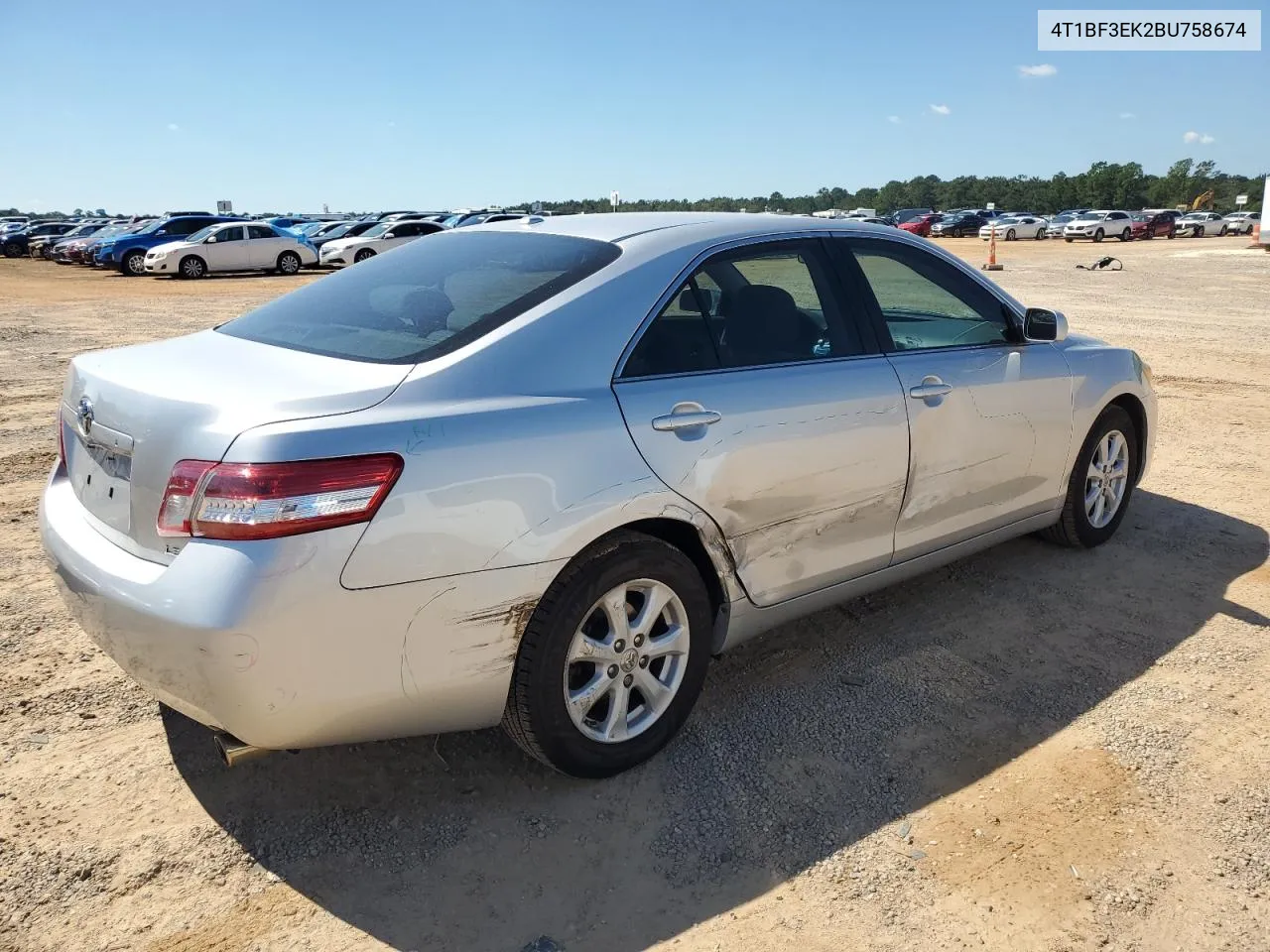 2011 Toyota Camry Base VIN: 4T1BF3EK2BU758674 Lot: 73207424