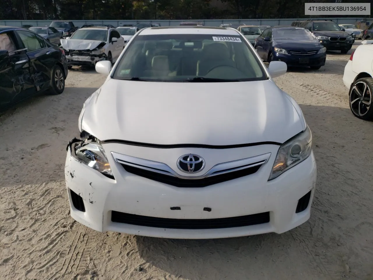 4T1BB3EK5BU136954 2011 Toyota Camry Hybrid