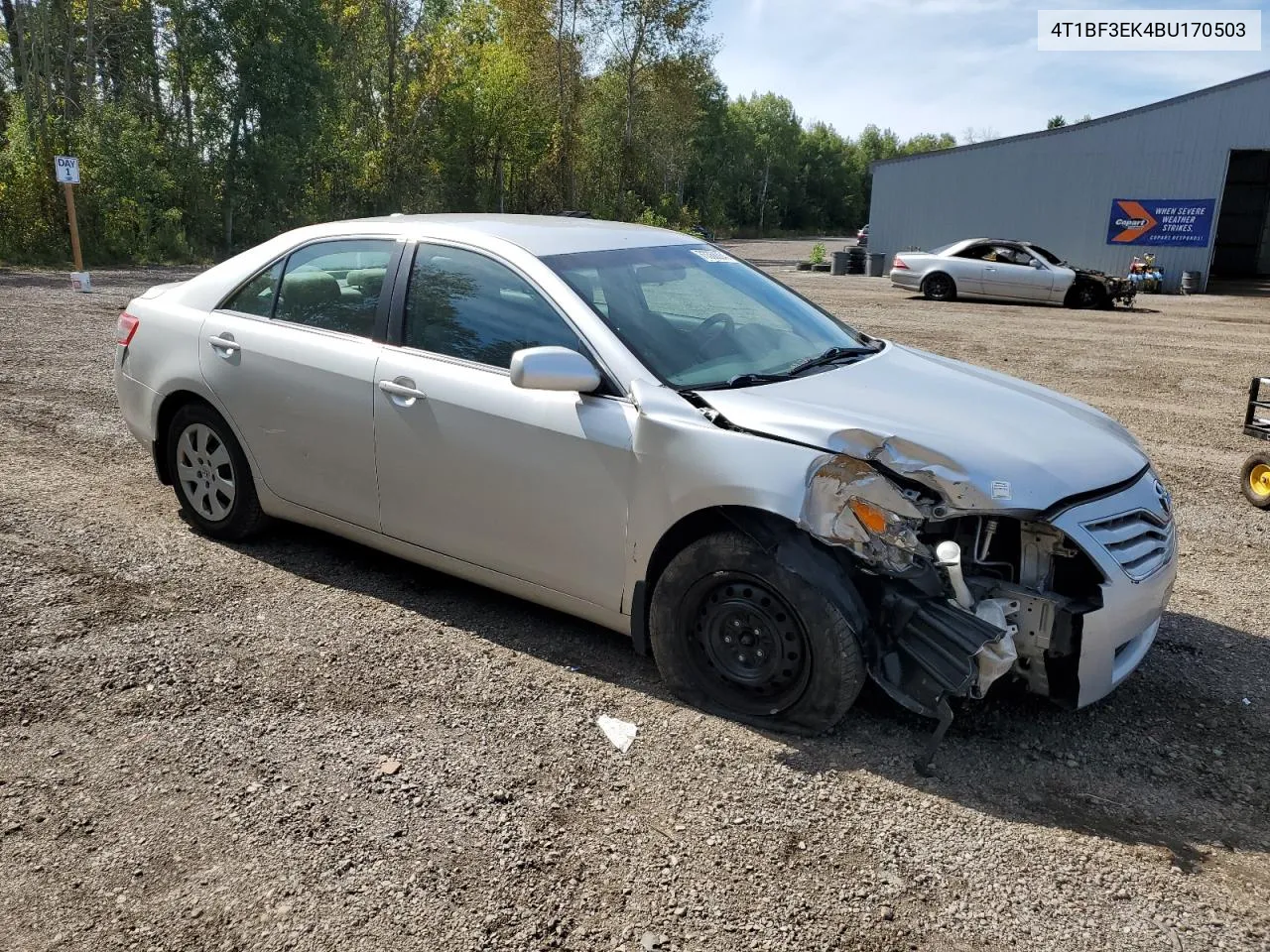 2011 Toyota Camry Base VIN: 4T1BF3EK4BU170503 Lot: 73368364