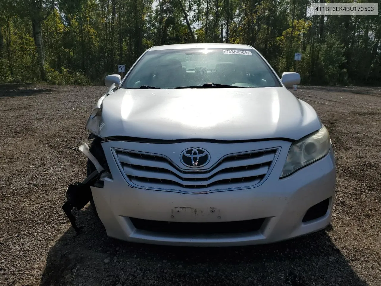 2011 Toyota Camry Base VIN: 4T1BF3EK4BU170503 Lot: 73368364