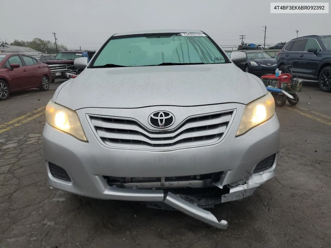 4T4BF3EK6BR092392 2011 Toyota Camry Base