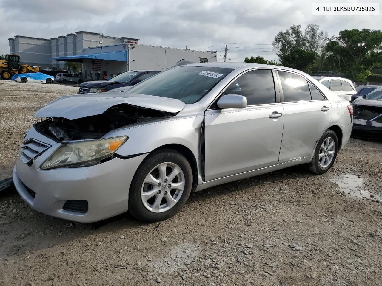 2011 Toyota Camry Base VIN: 4T1BF3EK5BU735826 Lot: 73569574