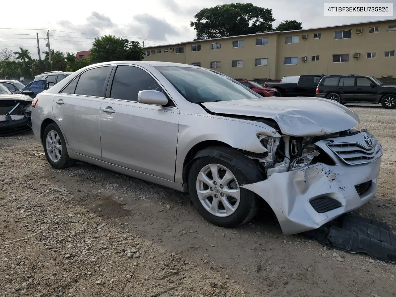 4T1BF3EK5BU735826 2011 Toyota Camry Base