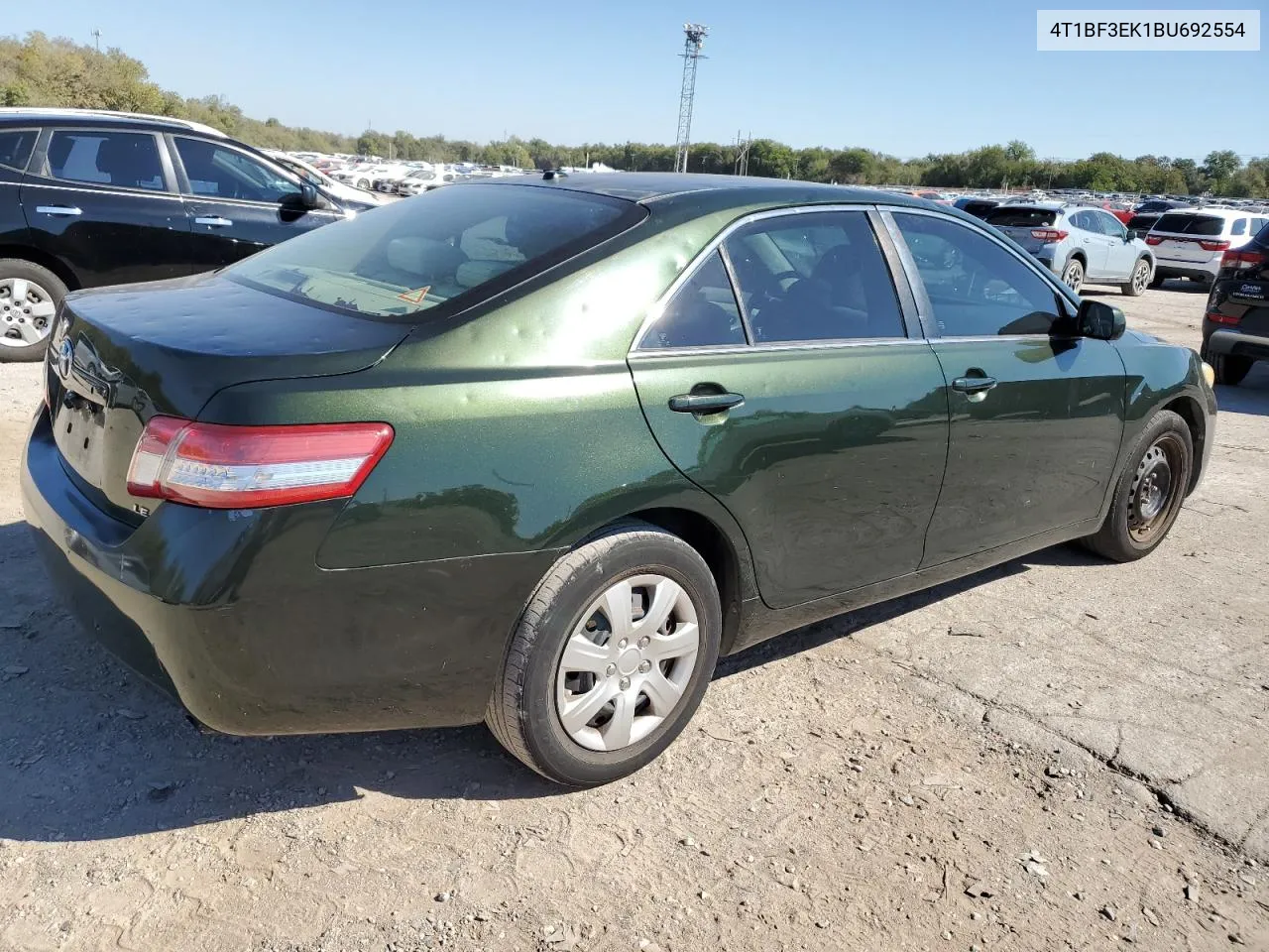 2011 Toyota Camry Base VIN: 4T1BF3EK1BU692554 Lot: 74126614