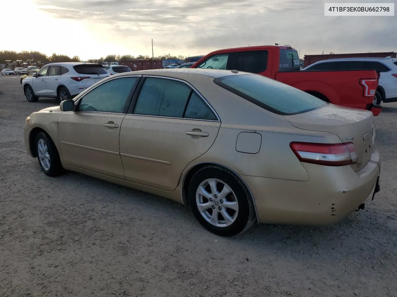 2011 Toyota Camry Base VIN: 4T1BF3EK0BU662798 Lot: 74136114