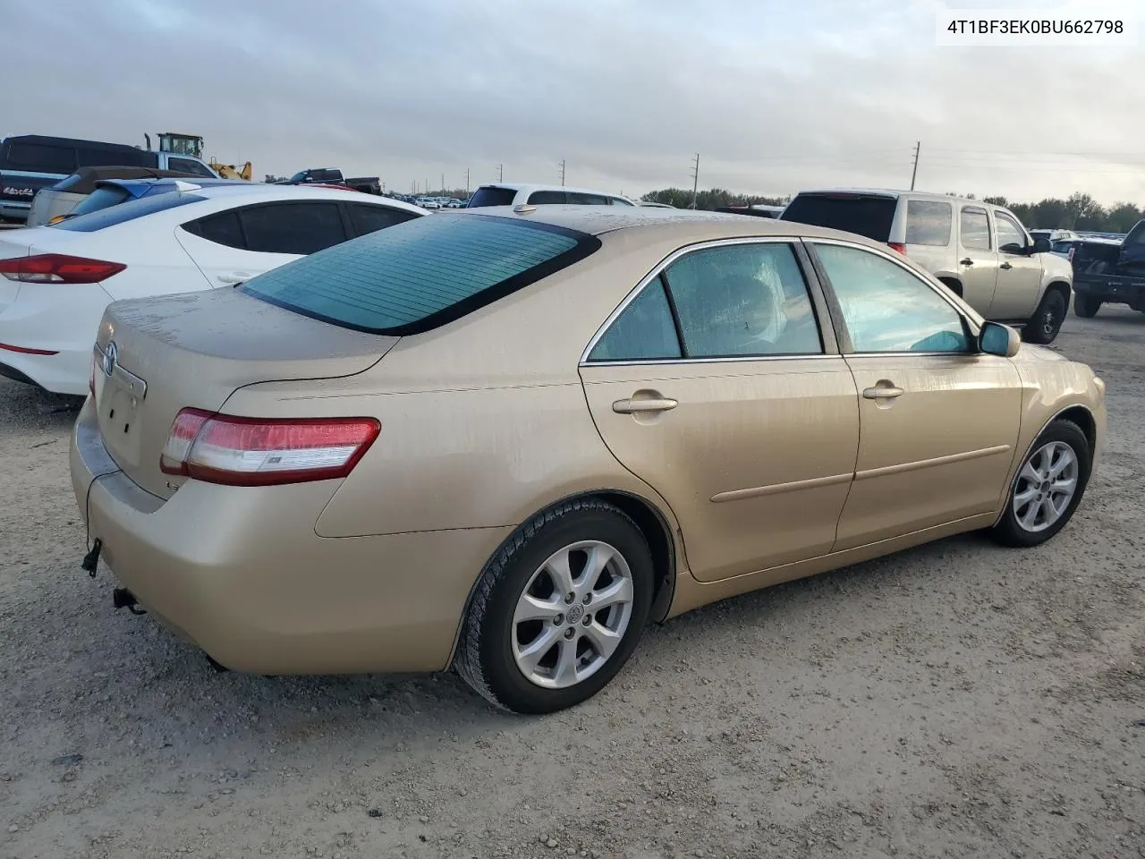 2011 Toyota Camry Base VIN: 4T1BF3EK0BU662798 Lot: 74136114