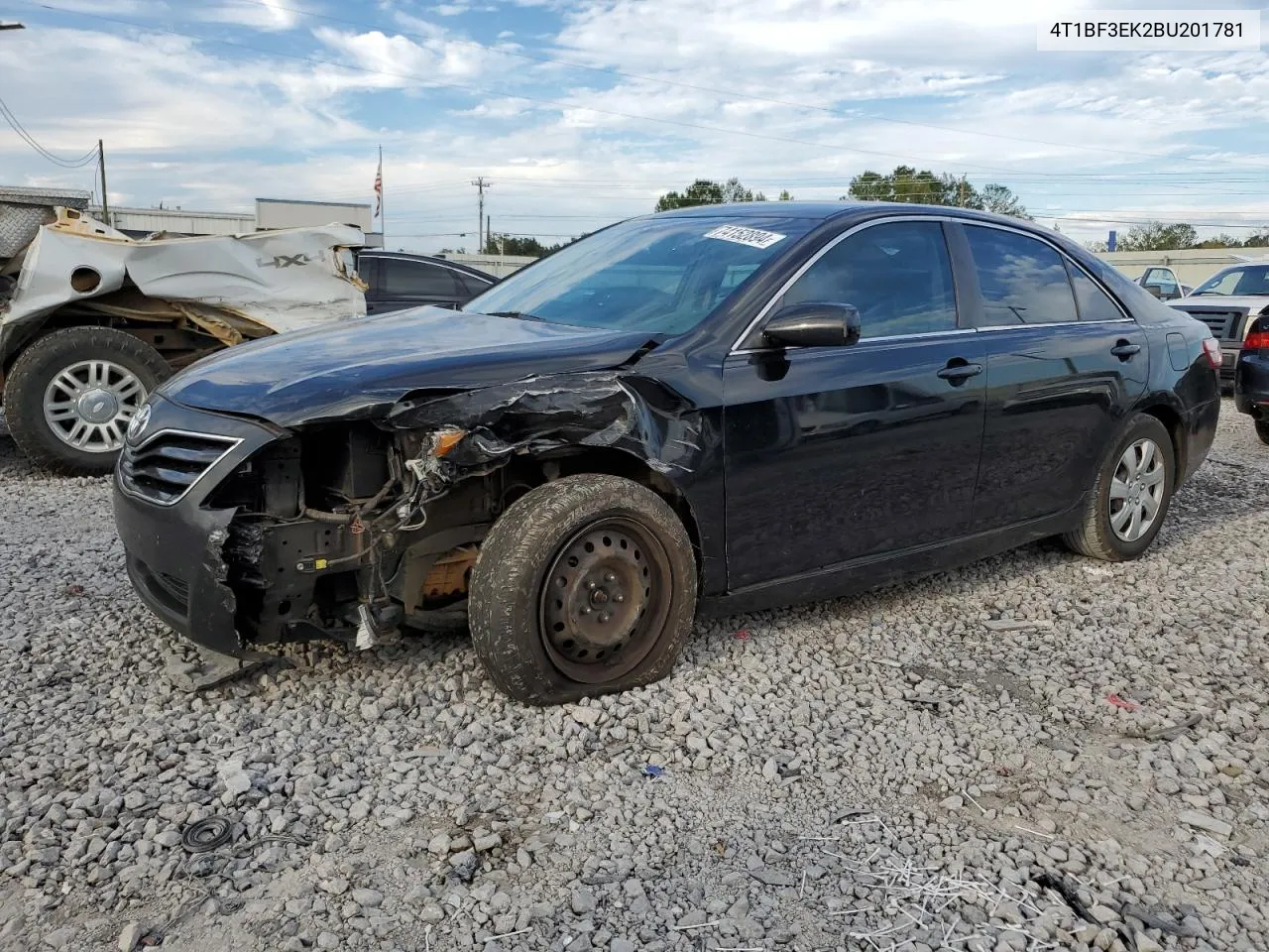 2011 Toyota Camry Base VIN: 4T1BF3EK2BU201781 Lot: 74152894