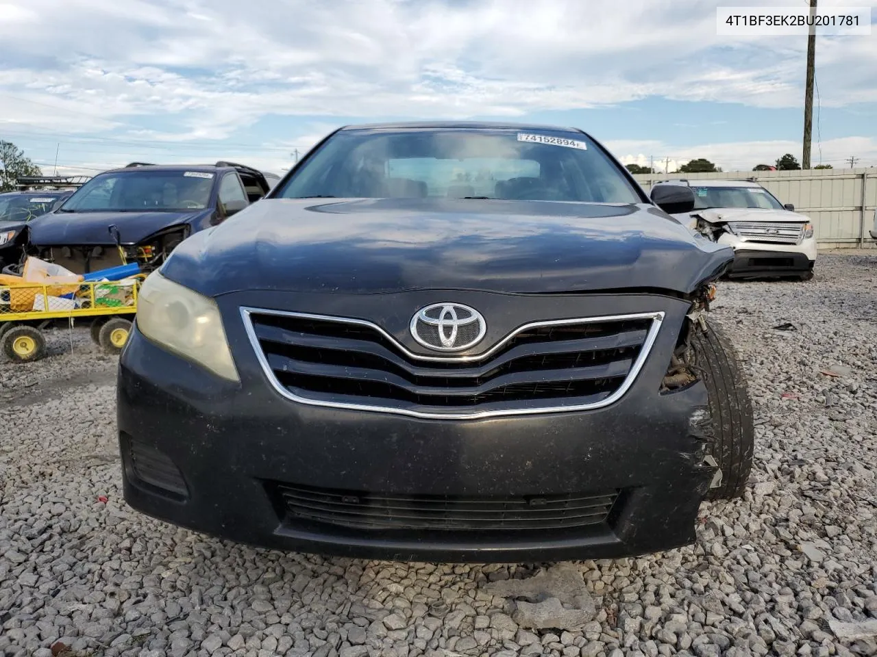 2011 Toyota Camry Base VIN: 4T1BF3EK2BU201781 Lot: 74152894