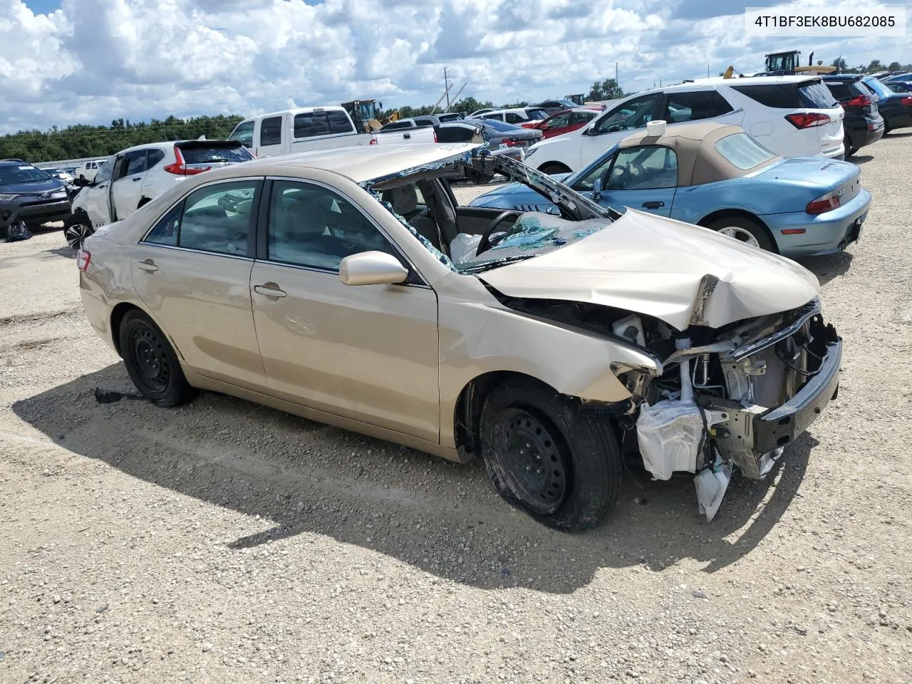 2011 Toyota Camry Base VIN: 4T1BF3EK8BU682085 Lot: 74167004