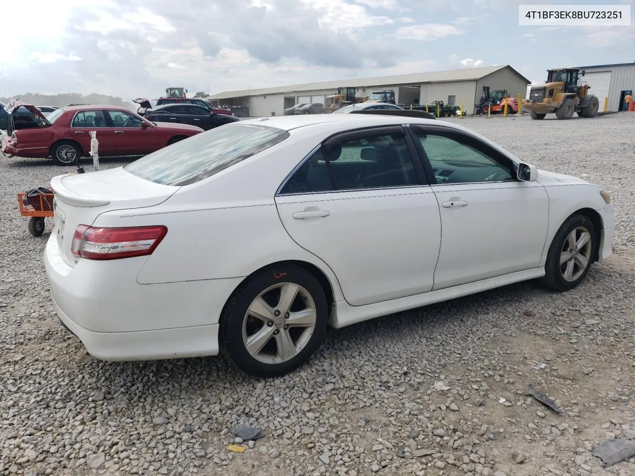 2011 Toyota Camry Base VIN: 4T1BF3EK8BU723251 Lot: 74538374