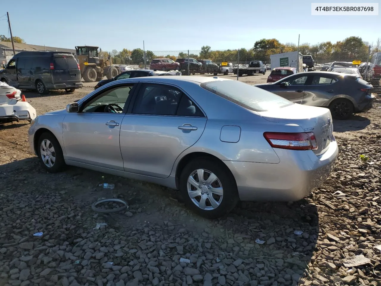 2011 Toyota Camry Base VIN: 4T4BF3EK5BR087698 Lot: 74622344