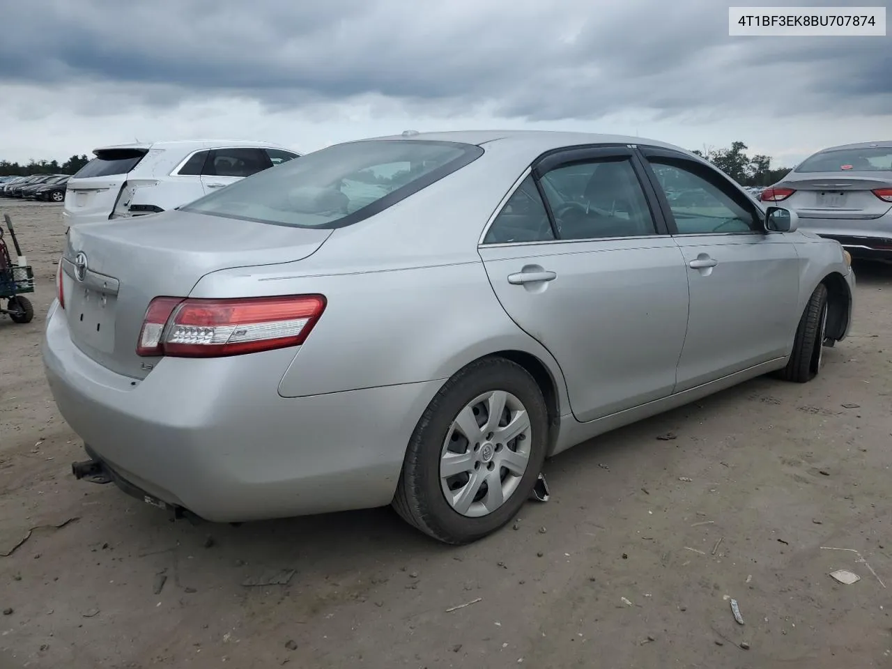 2011 Toyota Camry Base VIN: 4T1BF3EK8BU707874 Lot: 74672774